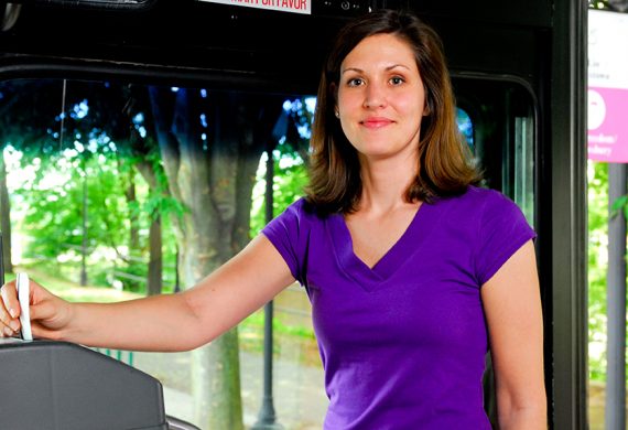 rider paying fare