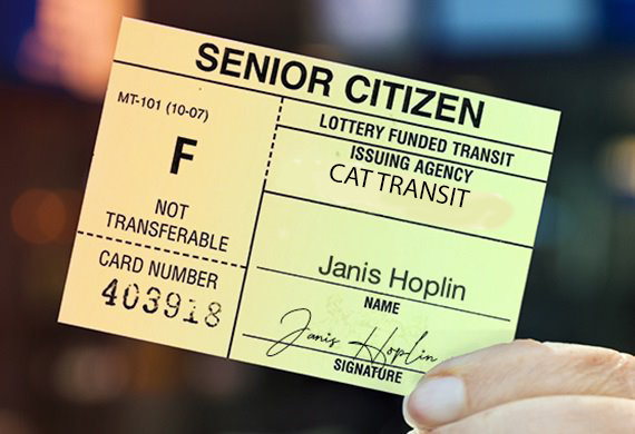 senior bus card