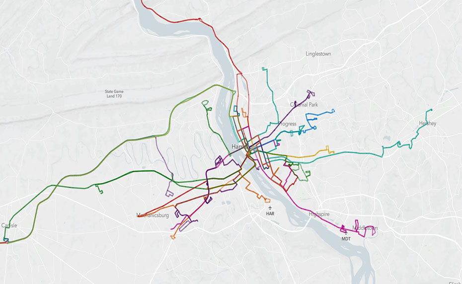 bus map